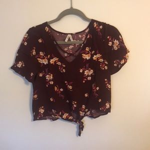 Floral Crop top